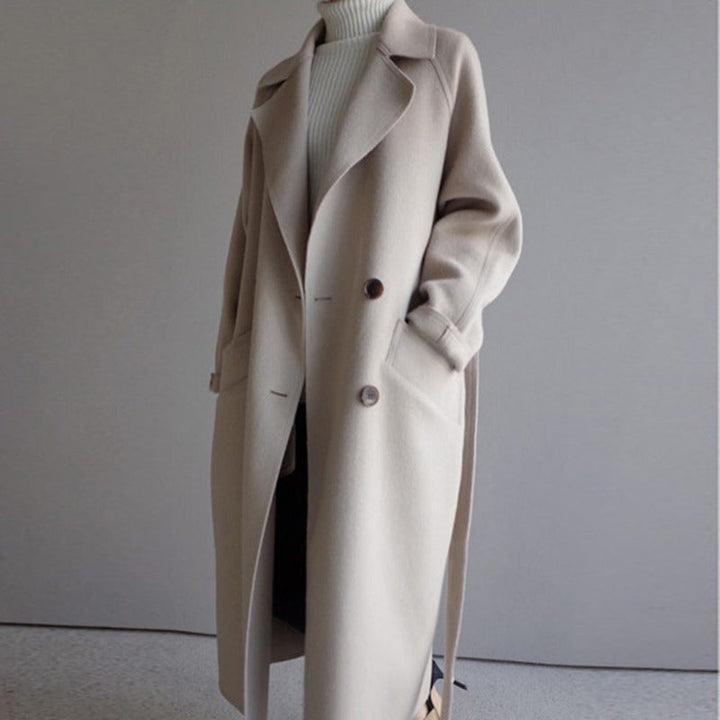 Isabelle - Wool Blend Long Coat