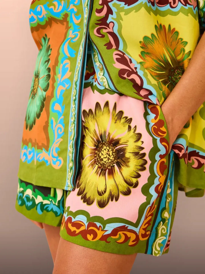 Lainey - Spring Style Daisy Print Set