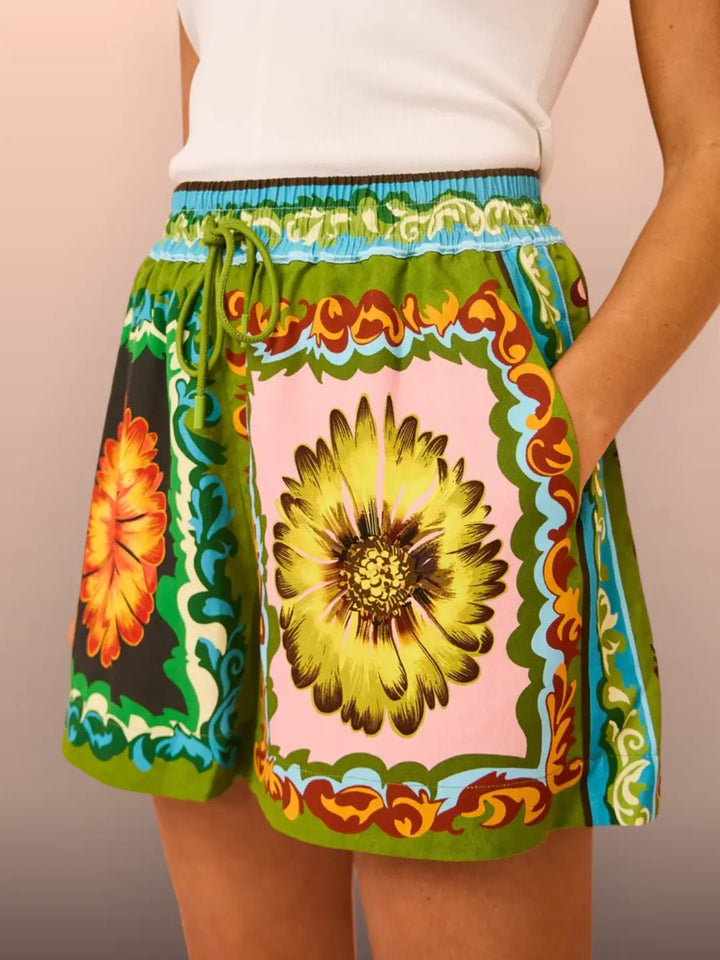 Lainey - Spring Style Daisy Print Set