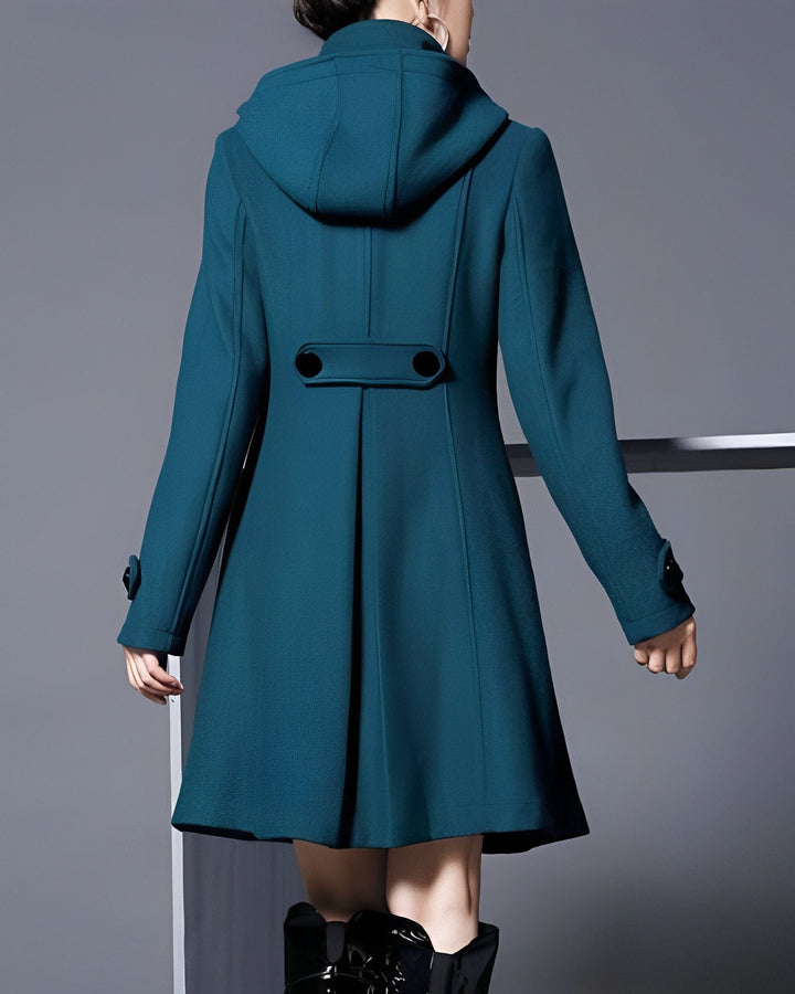 Sabrina – Structured Elegance High-Collar Winter Coat