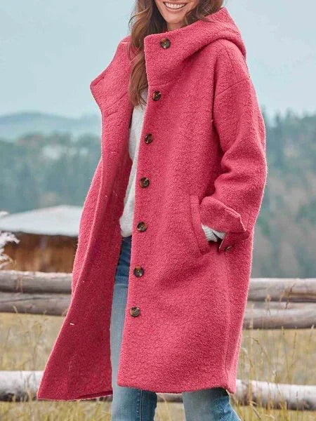 Alina – Ultra Soft Mid-Length Cozy Winter Coat