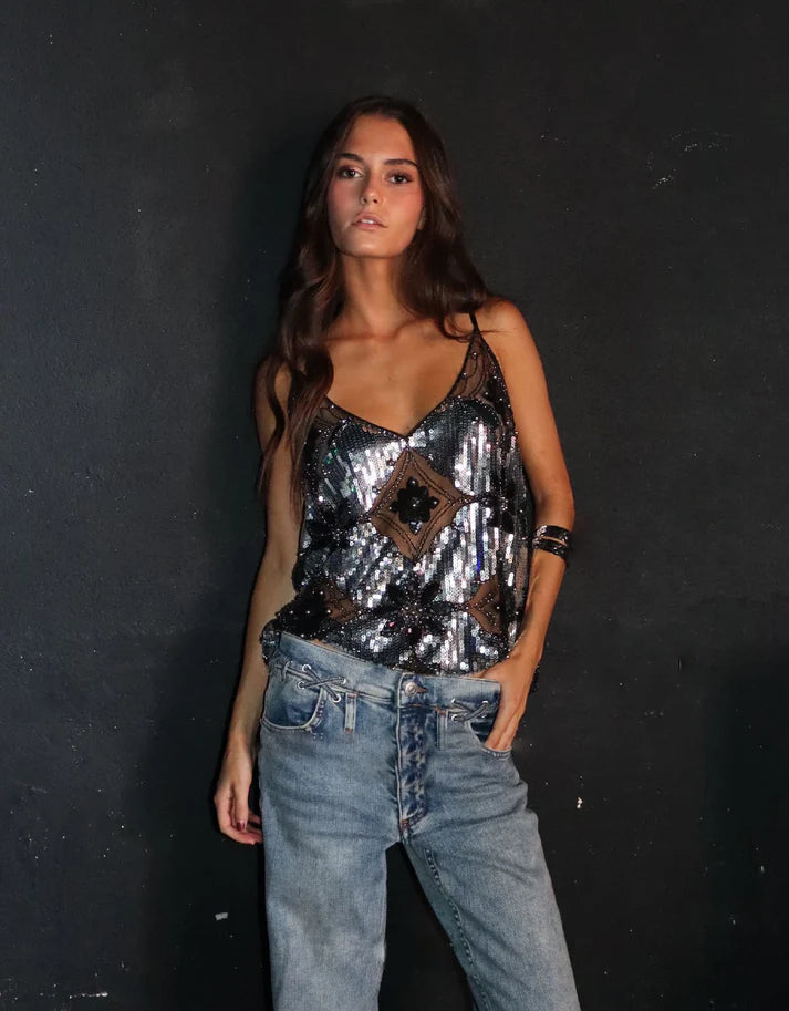 Grace – Lightweight Sheer Radiance Mesh Top